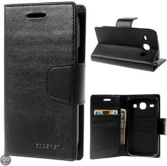 Goospery Sonata Leather case hoesje Samsung Galaxy S3 i9300 i9305 Zwart