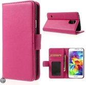 Surface Smooth Wallet case hoesje Samsung Galaxy S5 roze