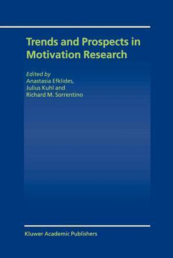 Trends and Prospects in Motivation Research - cover