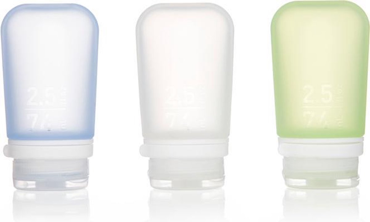 Human Gear GoToob+3 Pack Medium Flacons Groen