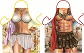 Romein en Romeinse Sexy Grappig Leuk Schort Keukenschort