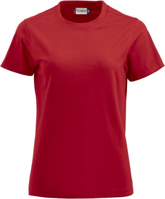 Clique Stretch Premium Polo 028240 - Rood - 3XL