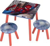 Spiderman - Bureau met Krukje - Blauw