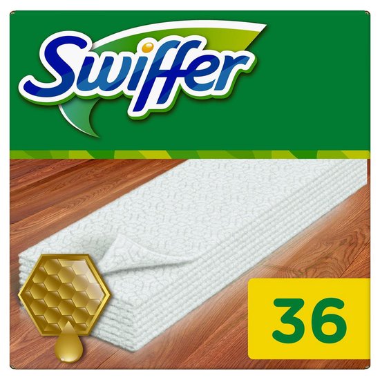 Parquet Swiffer Floor Cleaner - 36 pièces - Recharge de lingettes  anti-poussière | bol.