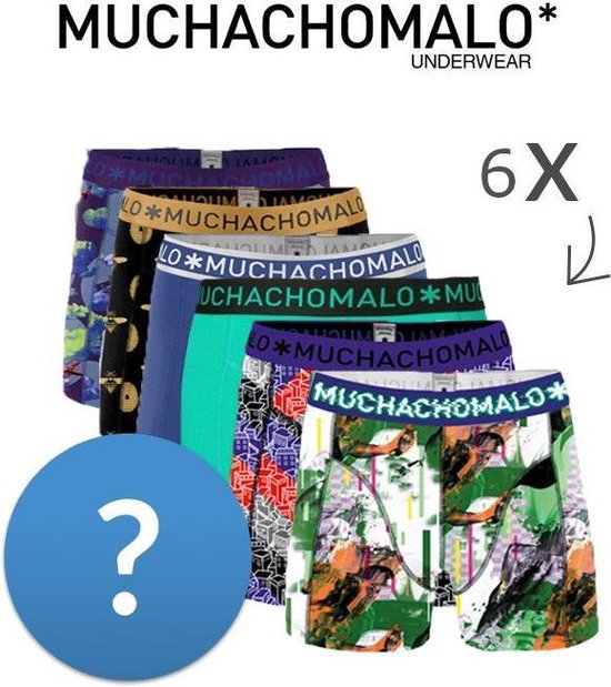 Muchachomalo 6-pack boxershorts verrassingsdeal-L | bol.com