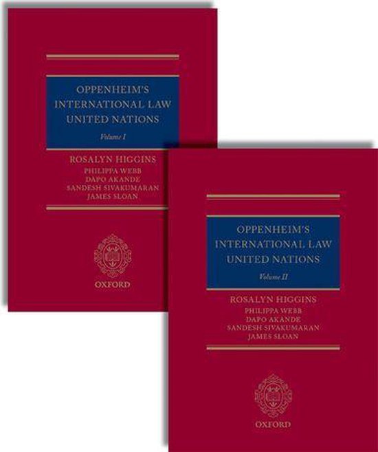 Oppenheim's International Law: United Nations - cover