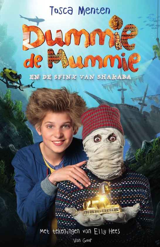 Omslag van Dummie de mummie 3 - Dummie de mummie en de sfinx van Shakaba