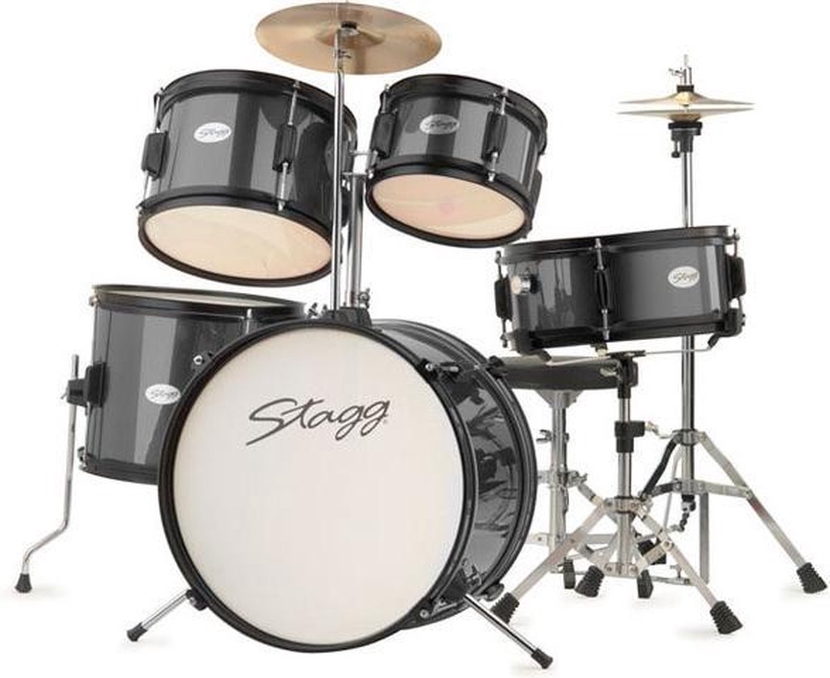 Stagg TIM Junior 516 Black Kinderdrumstel