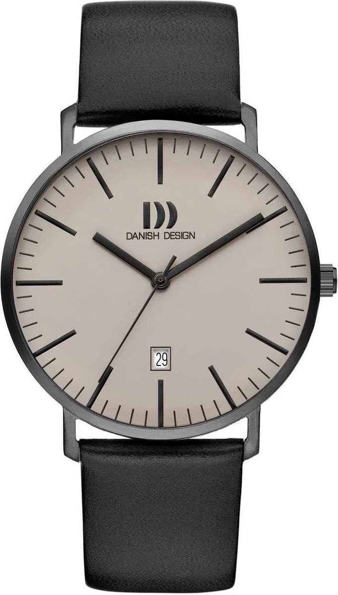 Danish Design Steel horloge - Zwart