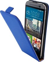 Mobiparts - premium flipcase - HTC One M9 - blauw