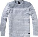 | Twinlife Men Gestreepte Trui Twinlife Heren Design trui Gestreept Bordeaux Rood