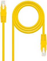 Câble de réseau RJ45 Cat.5e UTP AWG24, jaune, 3.0m