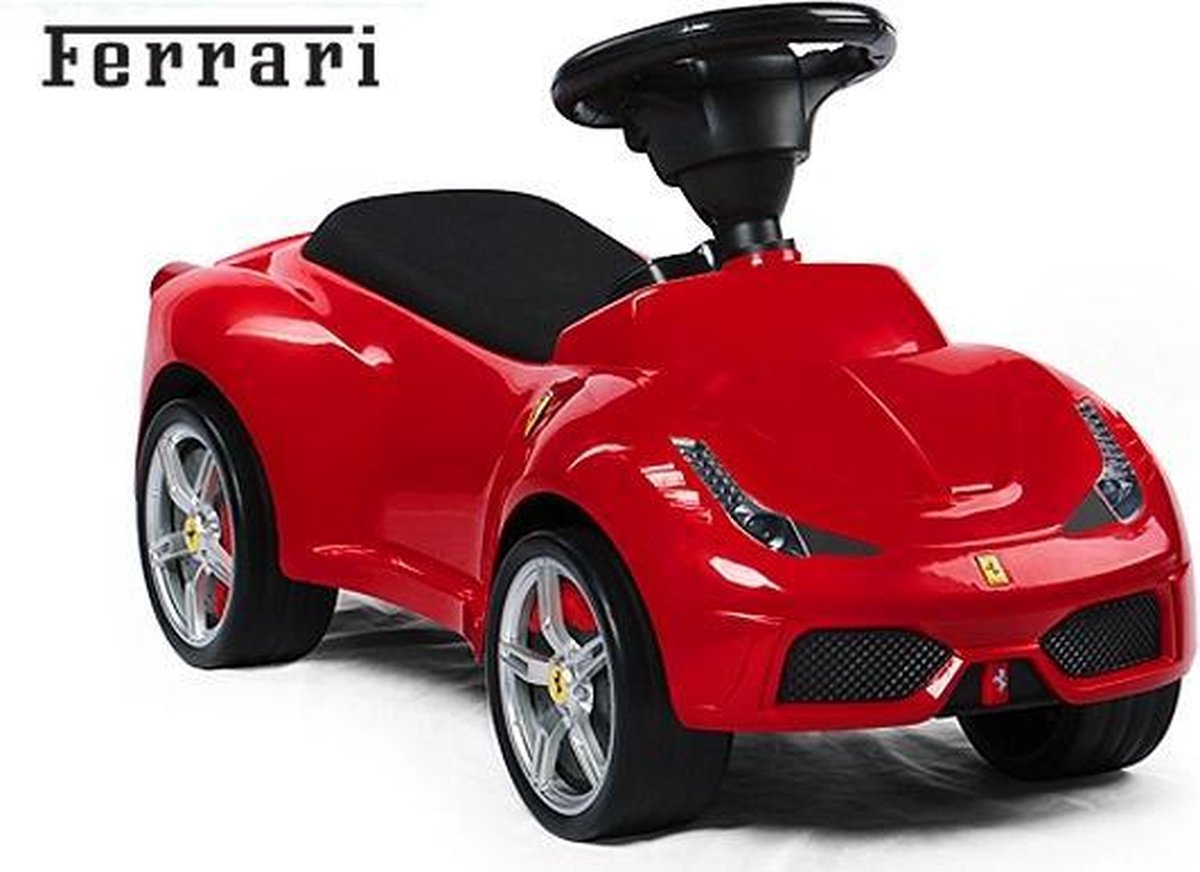 Ferrari F458 Loopauto met licentie Rood Metallic look