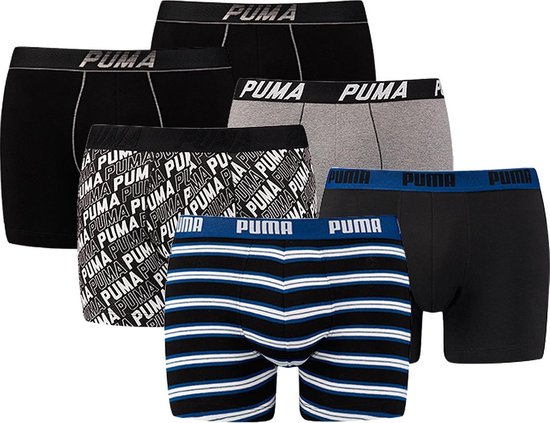 Wet en regelgeving retort Riskeren Puma - 6 Pack Boxershorts - Heren - maat XL | bol.com