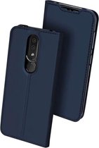 Nokia 4.2 Wallet hoesje Slimline - Navy