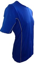 KWD Shirt Diablo korte mouw - Kobaltblauw - Maat XL