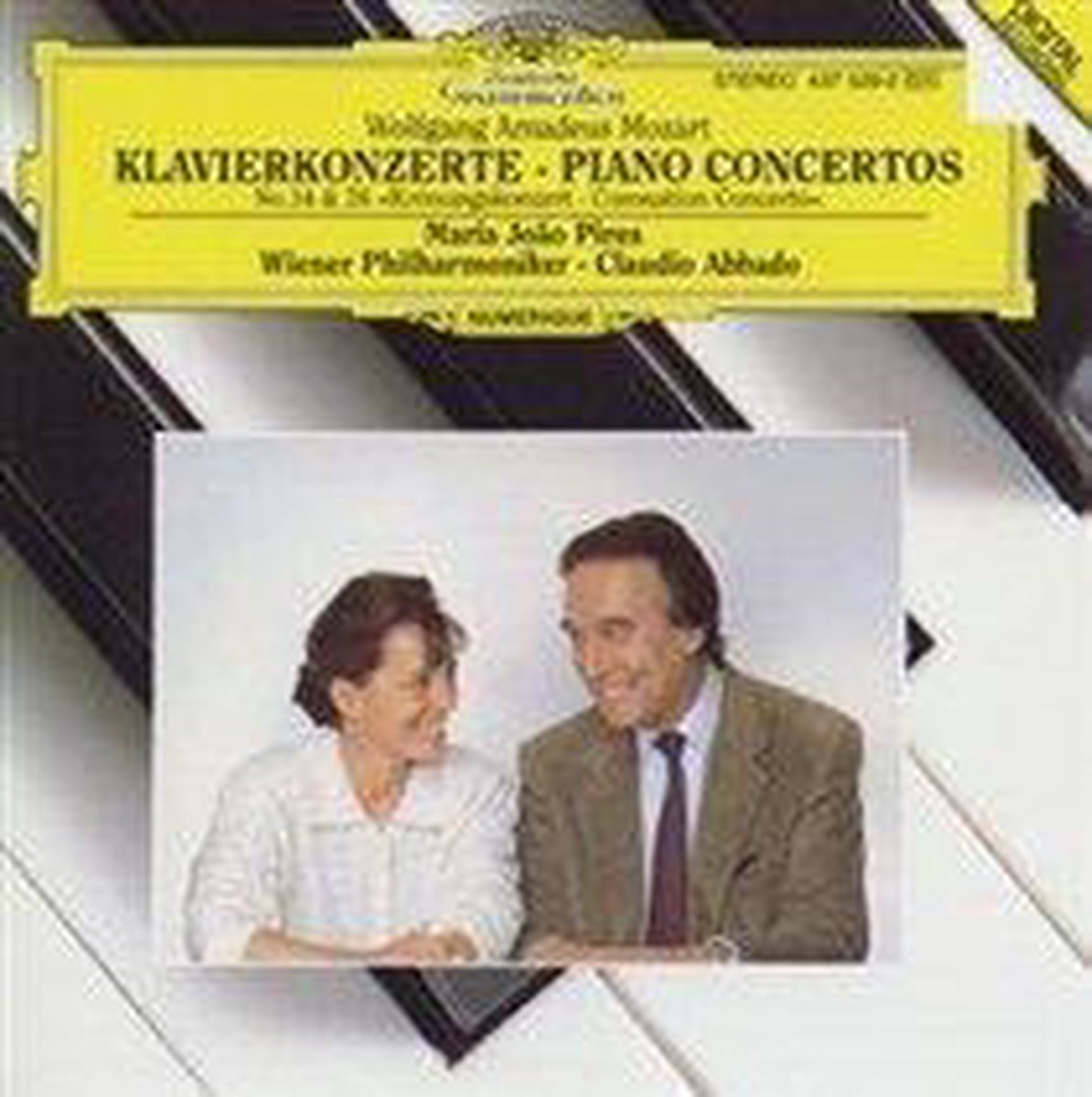 Mozart: Piano Concertos 14 & 26 / Pires, Abbado, Vienna PO