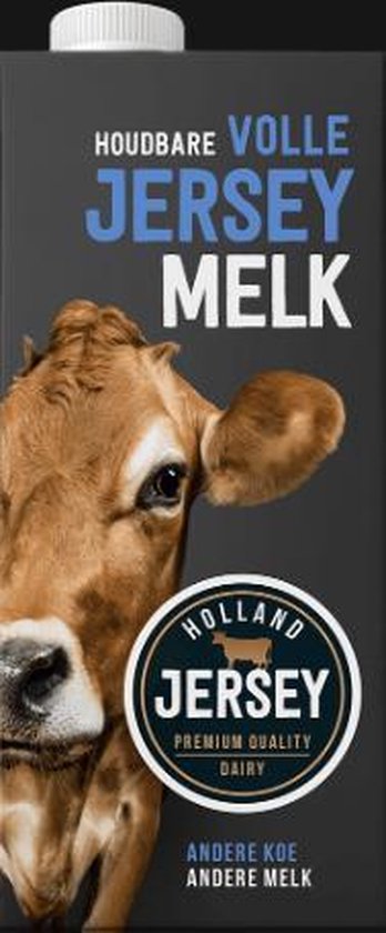 Houdbare volle jersey melk 1 liter pak, per 12 verpakt | bol.com