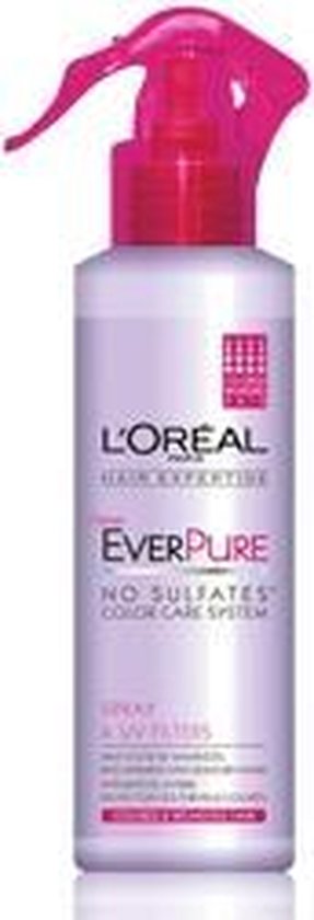 L'oréal Spray Protecteur Filtres Uv Cheveux Teints Ever Pure 200 Ml.