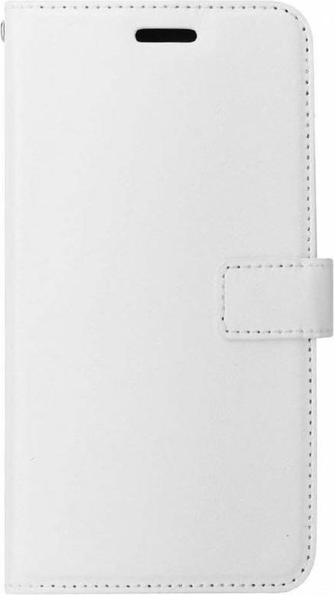 Telefoonhoes Geschikt voor: Nokia 6.1 Plus Portemonnee hoesje wit