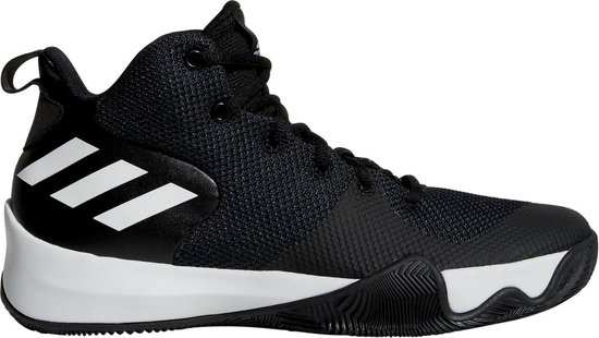 adidas Explosive Flash Basketbalschoenen - Maat 44 - Mannen - zwart/wit |  bol.com