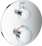 GROHE Grohtherm thermostatische inbouw douchekraan - Douche/Bad omstelling - Chroom