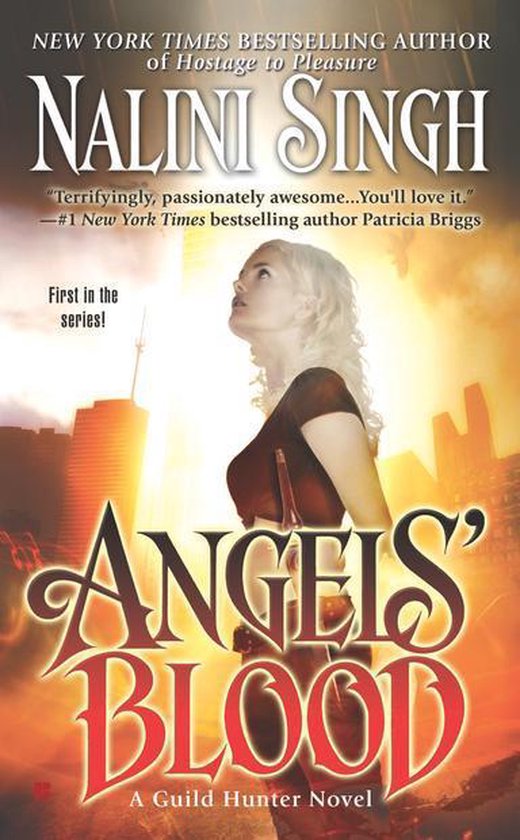 A Guild Hunter Novel 1 - Angels' Blood - cover