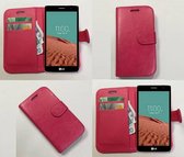 LG Bello 2 Wallet Bookcase hoesje Roze