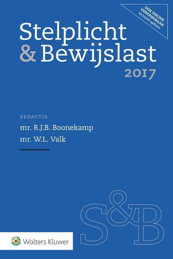 Stelplicht & Bewijslast 2017 - R.J.B. Boonekamp | Tiliboo-afrobeat.com