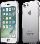 Touchable Front TPU + Backcover Kunststof 2-piece 360 Graden Protection Telefoon Hoesje geschikt voor iPhone 7 - Transparent