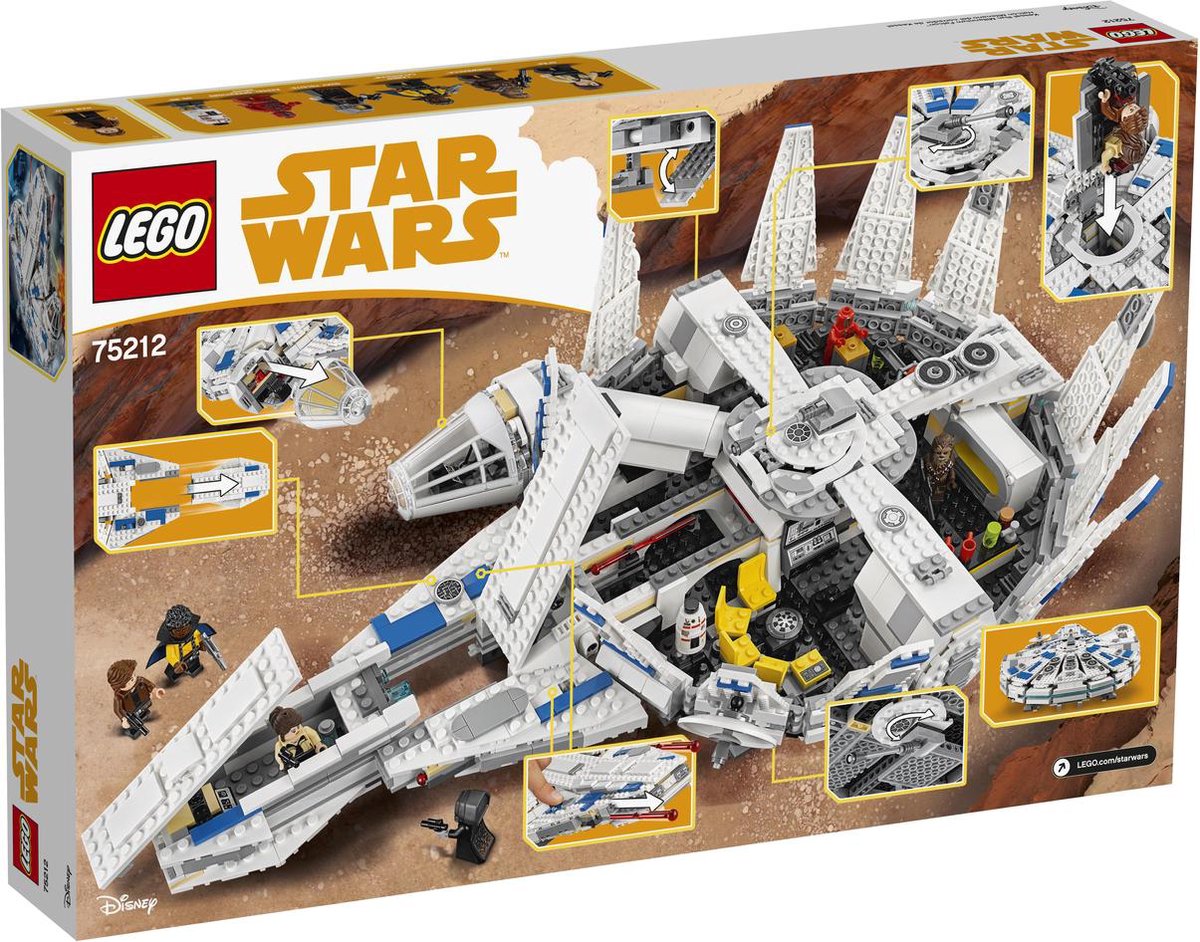 LEGO Star Wars Kessel Run Millennium Falcon - 75212 — afbeelding 18