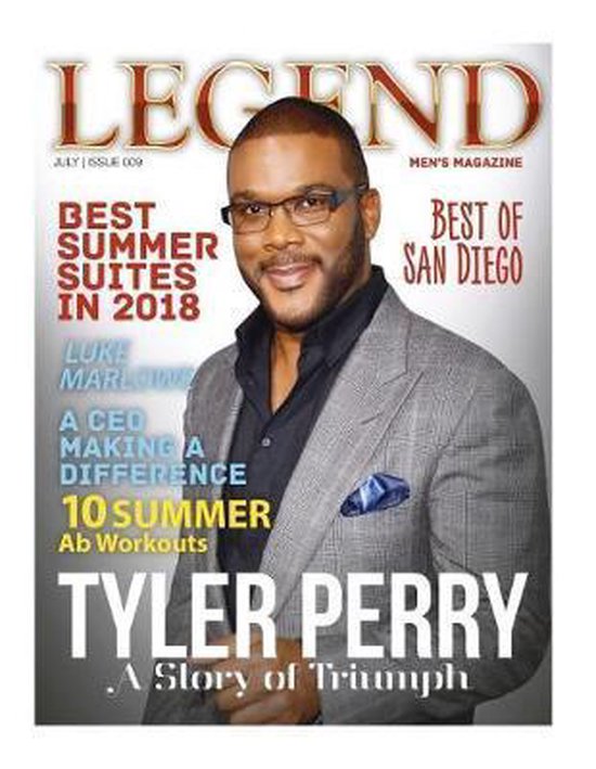 Legend Men's Magazine - cover