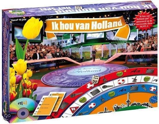 Gezelschapsspel: Ik Hou Van Holland, uitgegeven door Clown Games