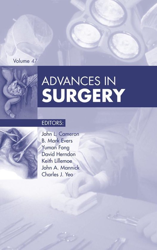 Advances 2013 - Advances in Surgery 2013 - cover