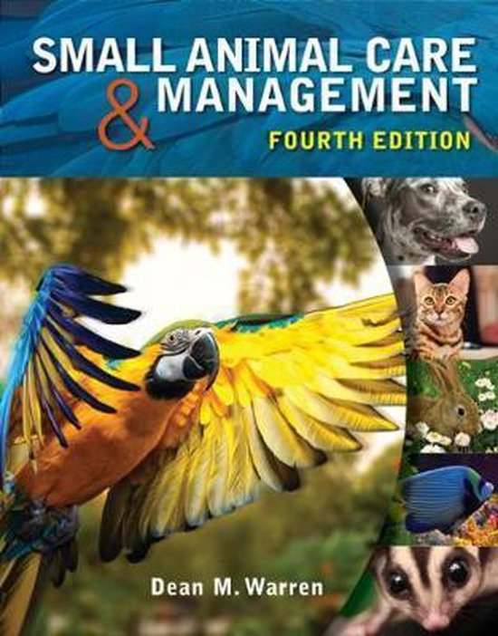 Small Animal Care & Management 9781285425528 Dean Warren Boeken bol