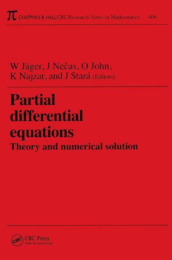 Chapman & Hall/CRC Research Notes in Mathematics Series - Pa ... - cover