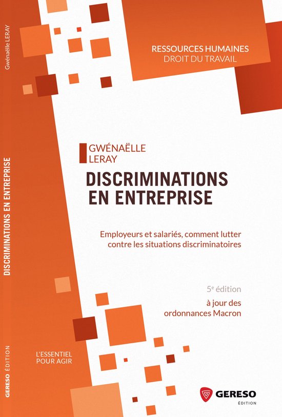 L'essentiel pour agir - Discriminations en entreprise - cover