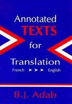 Annotated Texts for Translation (French-English)