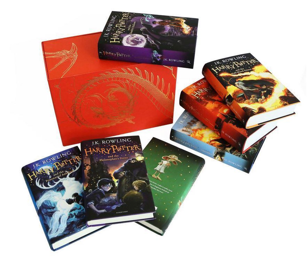 Harry Potter boxset J.K. Rowling | 9781408856789 | Boeken | bol.com