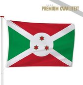 Burundese Vlag Burundi 150x225cm - Kwaliteitsvlag - Geschikt voor buiten
