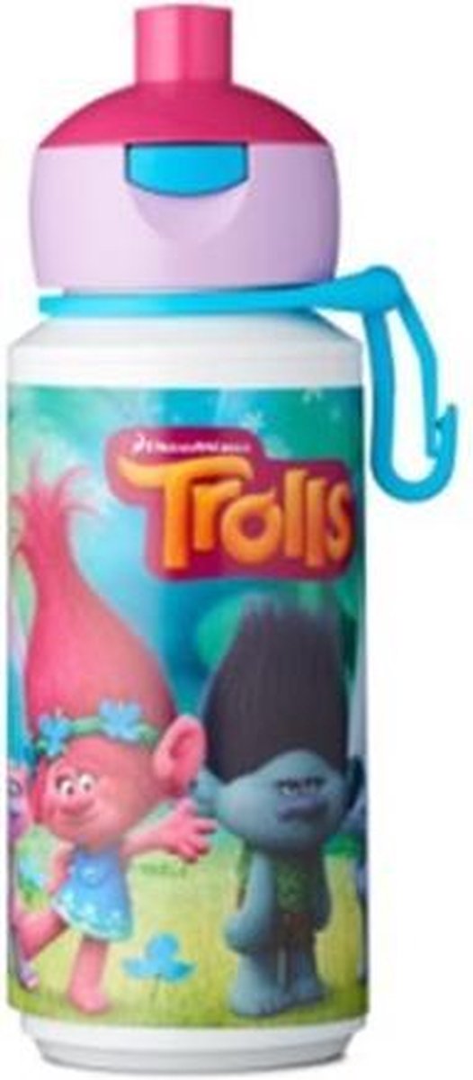 Trolls Pop-up Beker 275ml Blauw