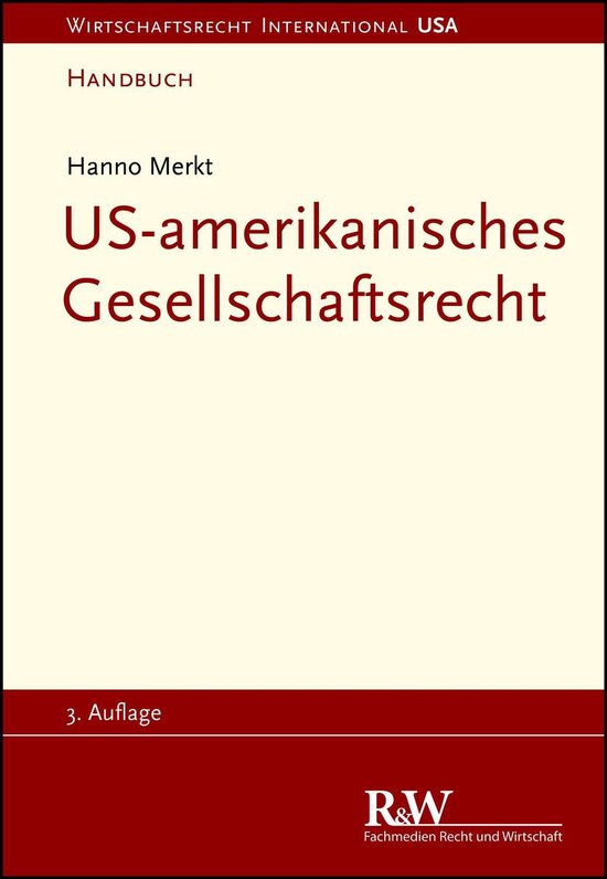 Wirtschaftsrecht international - US-amerikanisches Gesellsch ... - cover
