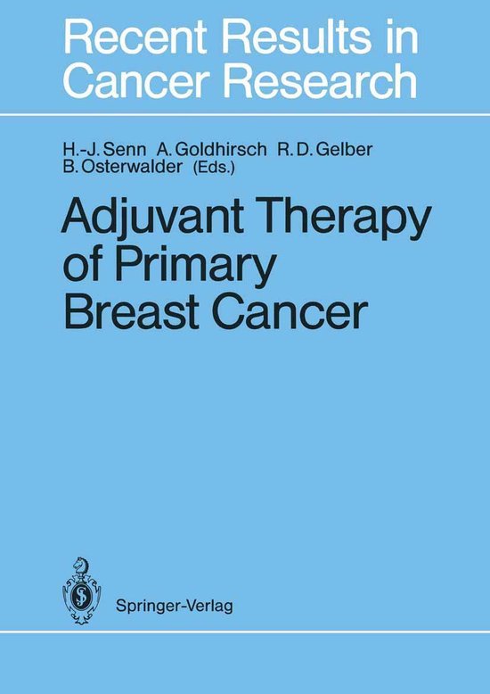 Medicine (R0) - Adjuvant Therapy of Primary Breast Cancer - cover