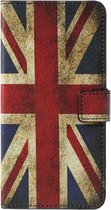 Shop4 - Geschikt voor Samsung Galaxy S8 Plus Hoesje - Wallet Case Vintage Britse Vlag