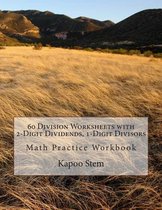 60 Division Worksheets with 2-Digit Dividends, 1-Digit Divisors