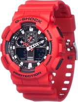 Casio G-Shock Mens Watch GA-100B-4AER Red