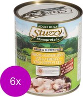 Stuzzy Blik Adult - Kip - Hondenvoer - 6 x 800 g