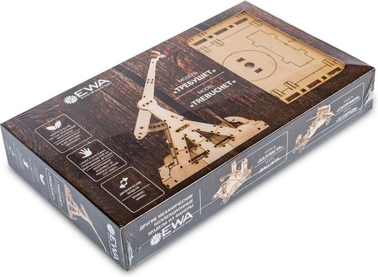 Eco-Wood-Art Trebuchet - Houten Modelbouw