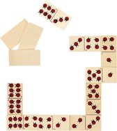 Goki Domino lieveheersbeestjes 28 blokjes