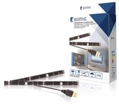USB TV-mood light LED 2 strips 50 cm RGB met afstandsbediening